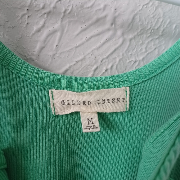 Gilded Intent Ribbed Tank Top - Picture 4 of 8